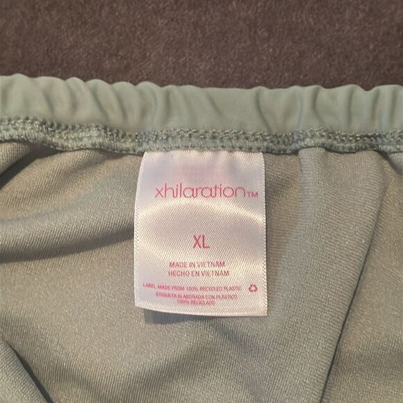 Women’s Junior’s Xhilaration Sage Green Bikini Swimsuit 2 Piece Size XL (12-14) - Picture 14 of 15